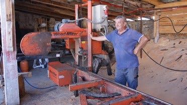 The LT40 sawmill in Croatia